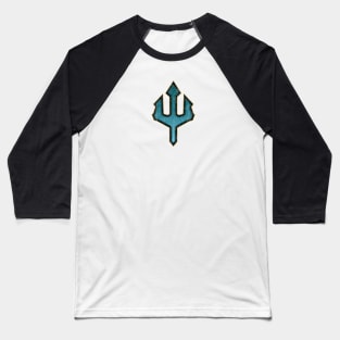 Poseidon Symbol (Variant) Baseball T-Shirt